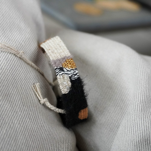 bransoletki na sznurku Tkana bransoletka handmade  na sznurku