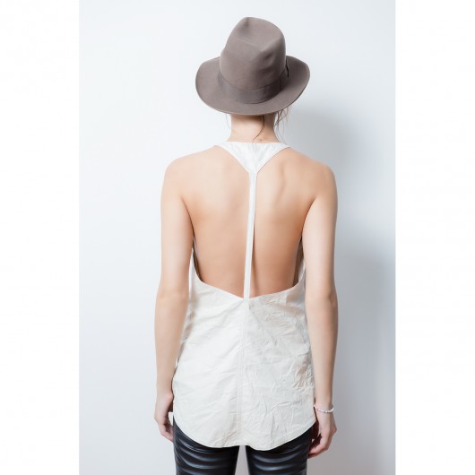 TOP # 1 ECRU  KINGA JANOWSKA FASHION