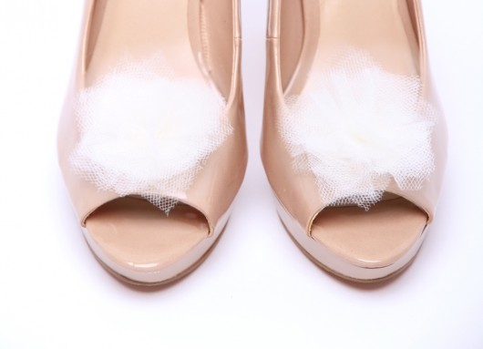 Ballerina's Tutu - White - klipsy do butów HowDoILook