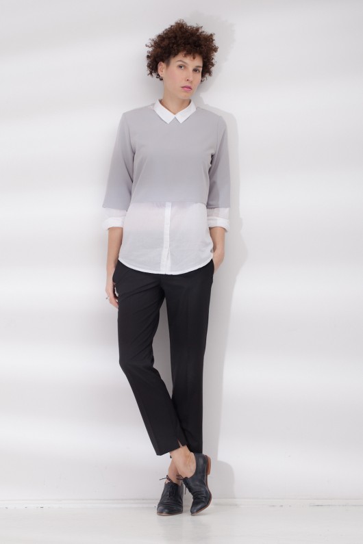 Cape shirt /grey/  Pulpa