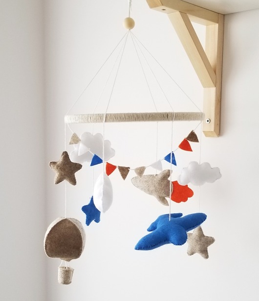 Karuzela Podniebne Przygody Marmys Felt Studio