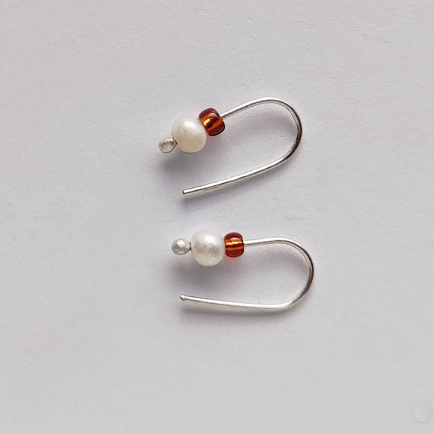 kolczyki z kamieniami Kolczyki OKRĄG