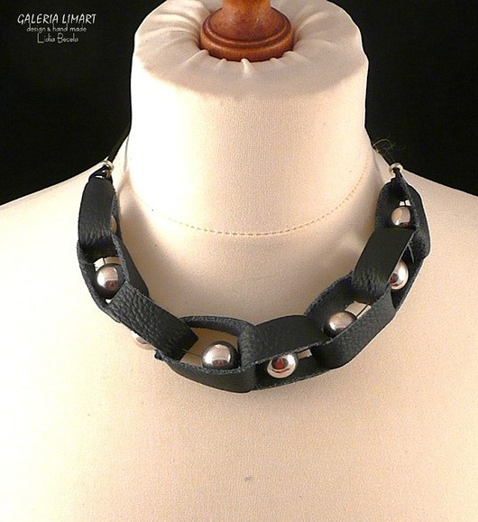 naszyjniki - inne Naszyjnik handmade w stylu steampunk dla wielbicielki tego stylu