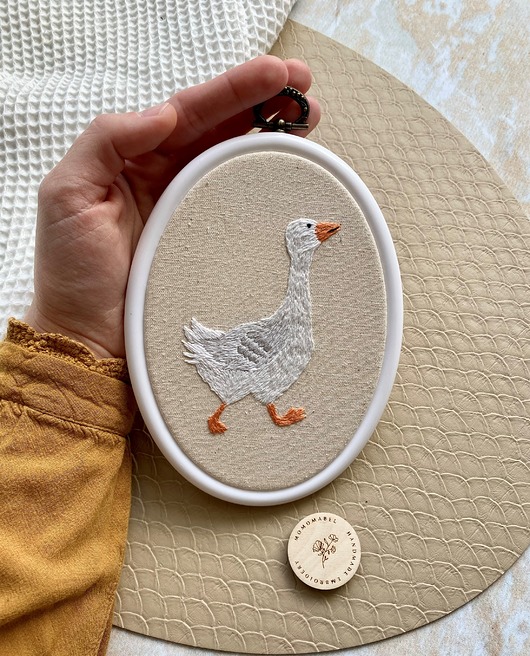 obrazy i plakaty do pokoju dziecięcego Ręcznie haftowany obrazek, ozdoba do pokoju dziecka, babyshower