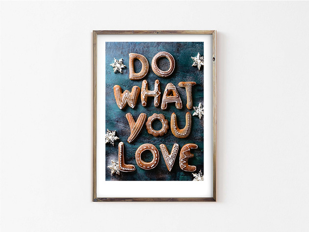 plakaty Do What You Love - Art Print