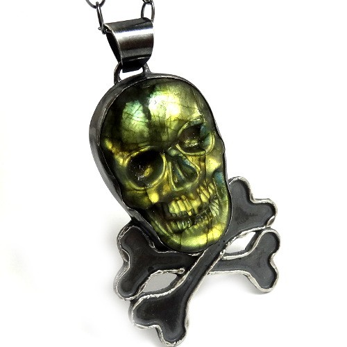 labradoryt - skull & bones Pracownia Neores