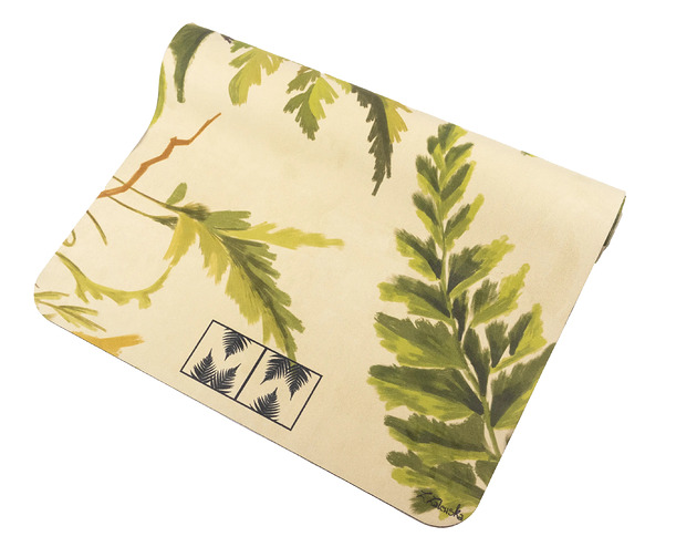 akcesoria do jogi Mata do jogi z mikrofibrą MOSS 4mm Agria, mikrofibra + naturalny kauczuk