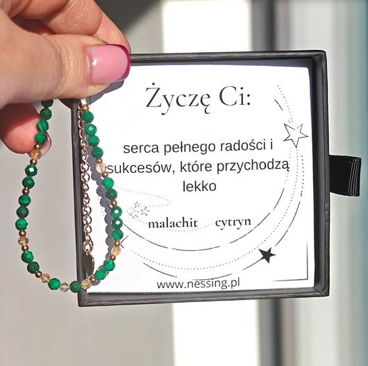 bransoletki złote Bransoletka radość i sukces