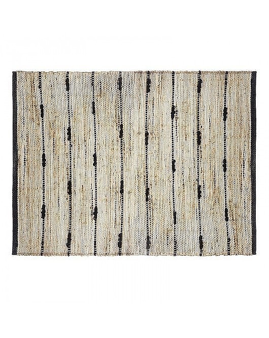 Dywan Jutowy Chodnik Jutowy Black Strips 60x90 cm MIA home