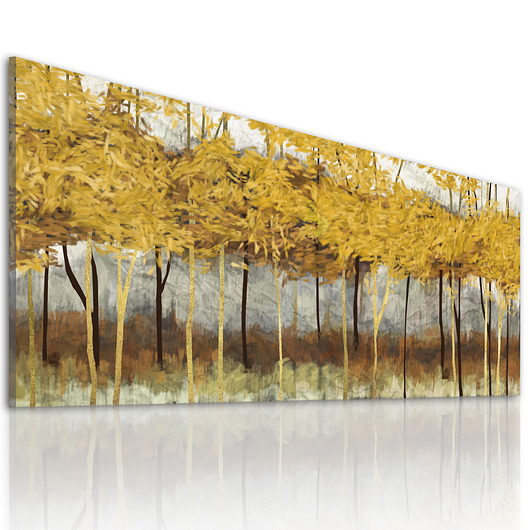 Obraz na płotnie JESIENNY PEJZAŻ- 150x60cm 446 NOWdeco