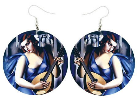 Błękitna z gitarą wg T.Łempickiej KuKa