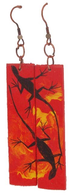 Lagartija roja Galeria Macondo