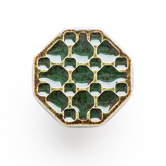 gałki do mebli Gałka do mebli zielonobrązowa wz.10