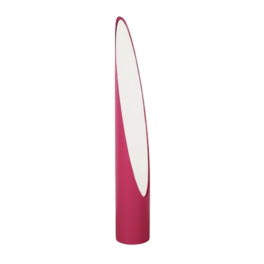 lustra stojące i wiszące Lustro Lipstick fuksjowe, włoski design, lata 70, Rodolfo Bonetto