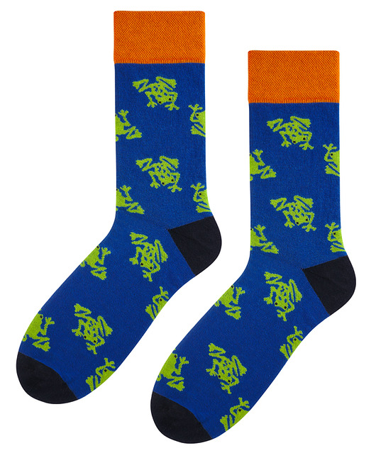 Skarpetki męskie Żaby Popsox