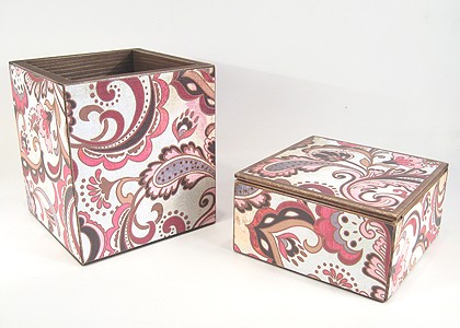 KOMPLET NA BIURKO Zam. scarllet art