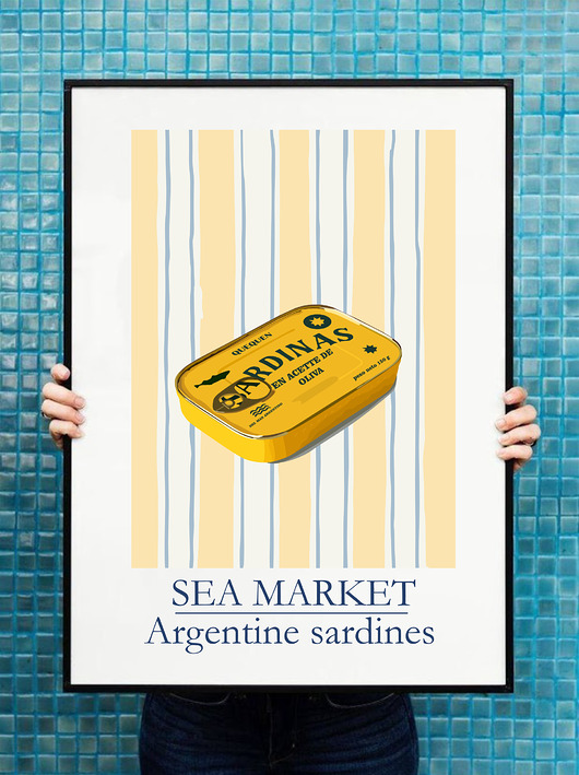 plakaty Plakat Sardynki argentyńskie