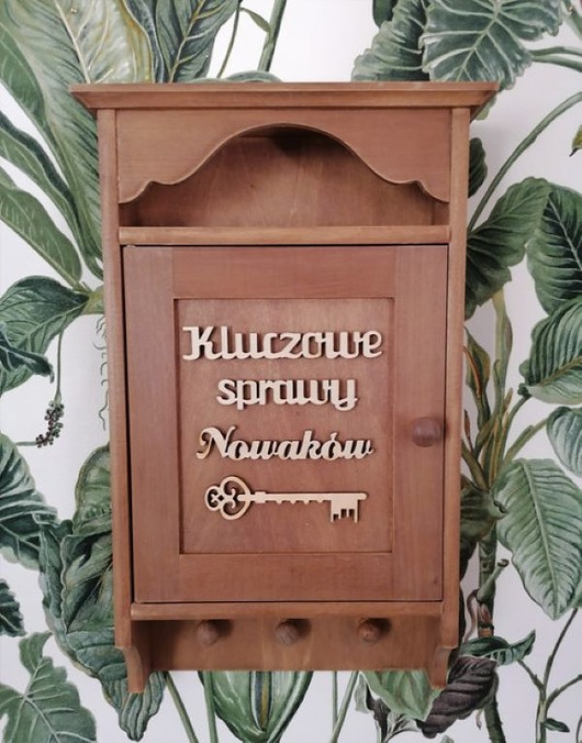 dodatki - różne Szafka na klucze- Kluczowe sprawy - nr 26
