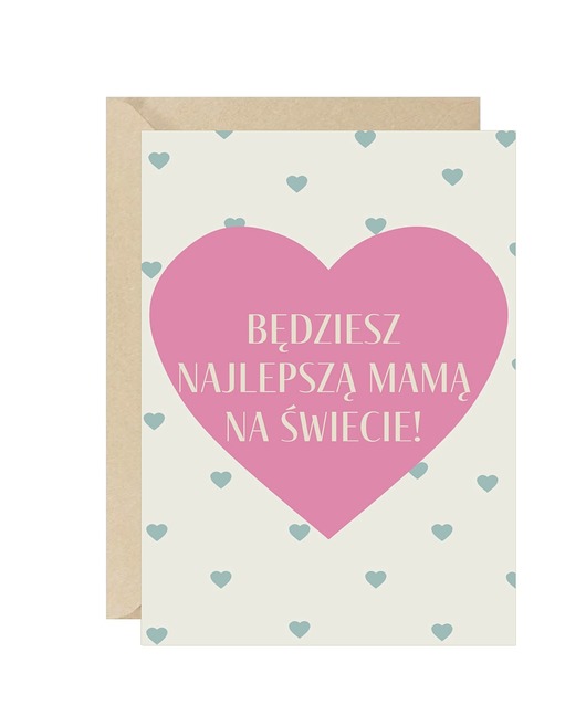 kartki okolicznościowe - wydruki Kartka dla mamy baby shower narodziny dziecka eko