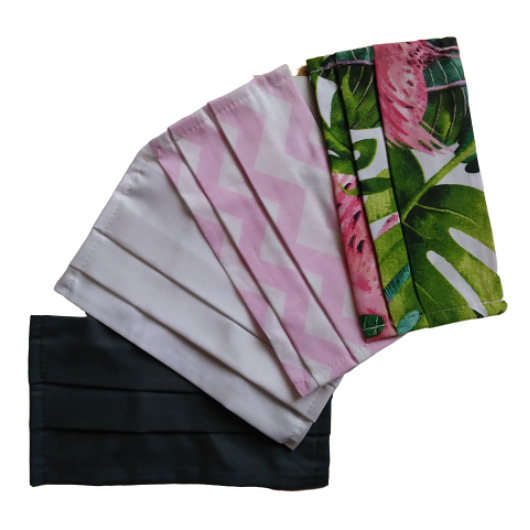 Maska bawełniana STREET WEAR - zestaw 4 szt. Ella Dora