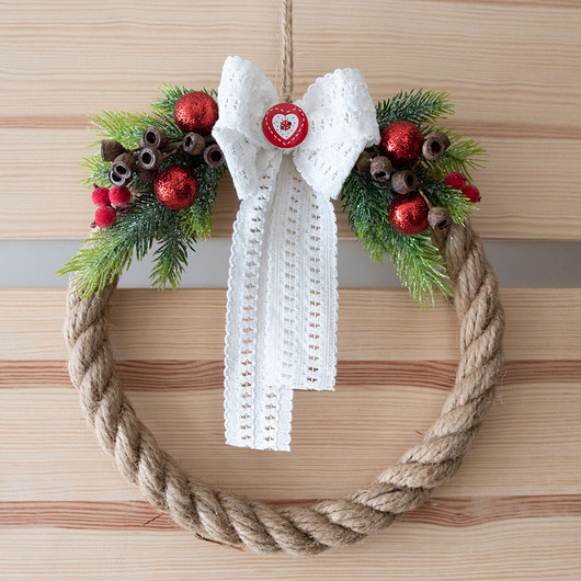 wianki bożonarodzeniowe Wianek bożonarodzeniowy naturalny nowoczesny