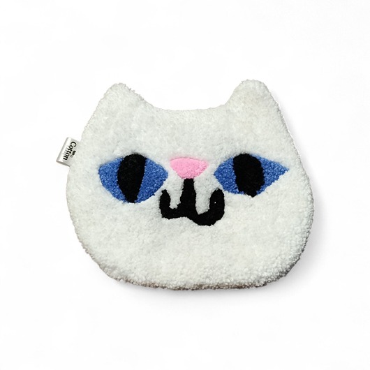 dywany Zawieszka na  ścianę  biała kotka (dywan)