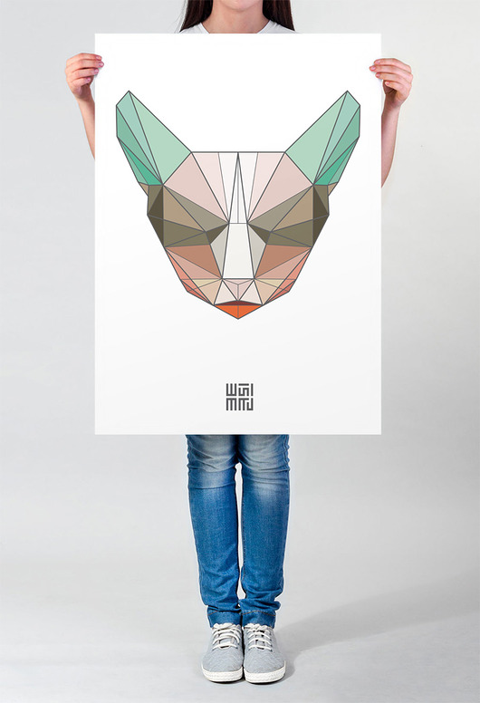 kot kreskowy | 50 x 70 cm Farsz