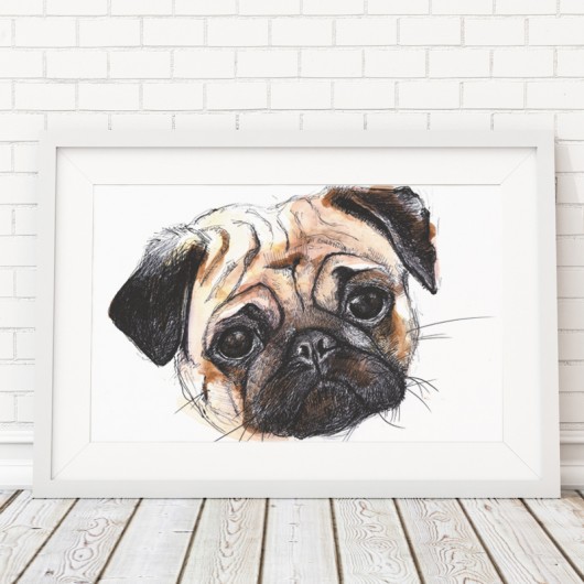 Mops DWUKROOPEK