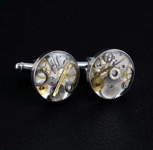 Mechaniczne spinki 108 Zegarynki