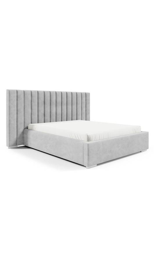łóżka Łóżko Filippa 10P  wysokość 125cm szerokie pojemnik stelaż rama metalowa