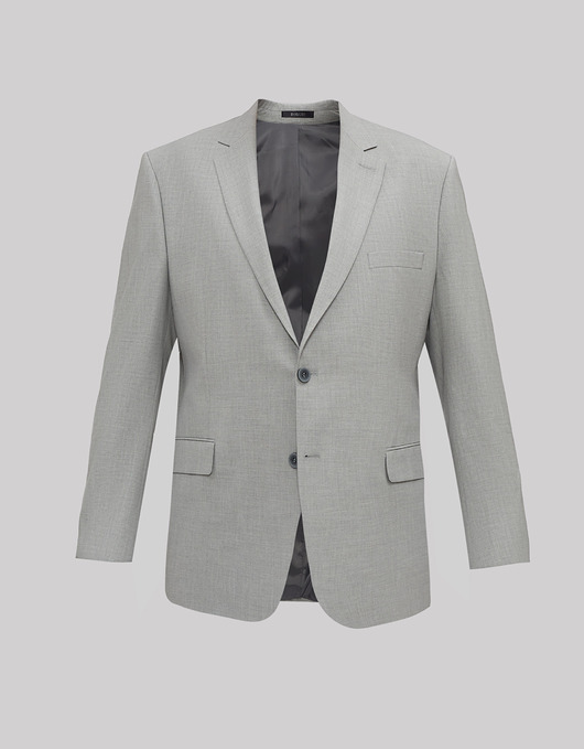 marynarki męskie Marynarka do zestawu cinaglio szary classic fit