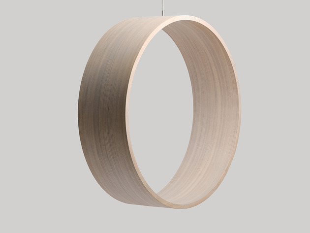 fotele SWING model N.3 huśtawka dąb lekko bielony