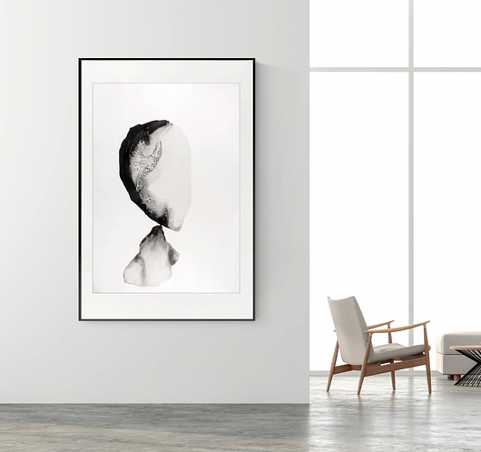 obrazy Obraz 70X100 cm wykonany ręcznie, abstrakcja, obraz do salonu