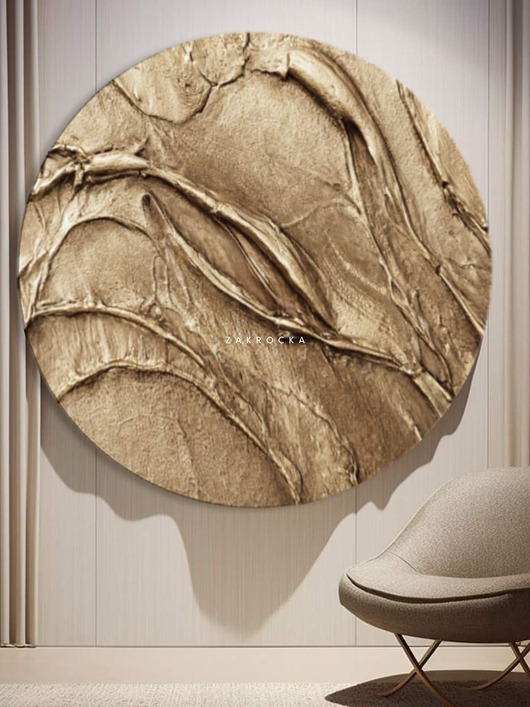 obrazy Obrazy do salonu matowe złoto  na płótnie duży