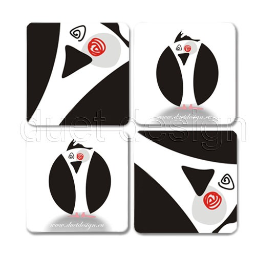 Podstawki PINGWINki K4 duet design Duet design
