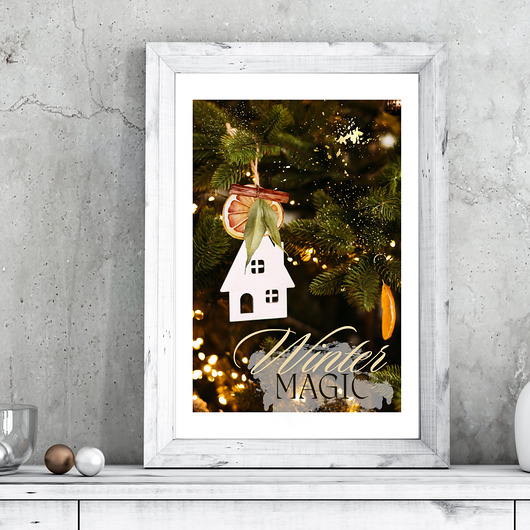 plakaty Plakat Christmas decoration