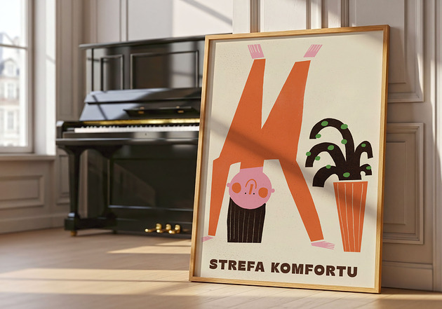 plakaty Plakat Strefa komfortu