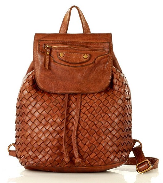 Miejski plecak skórzany genuine leather Marco Mazzini