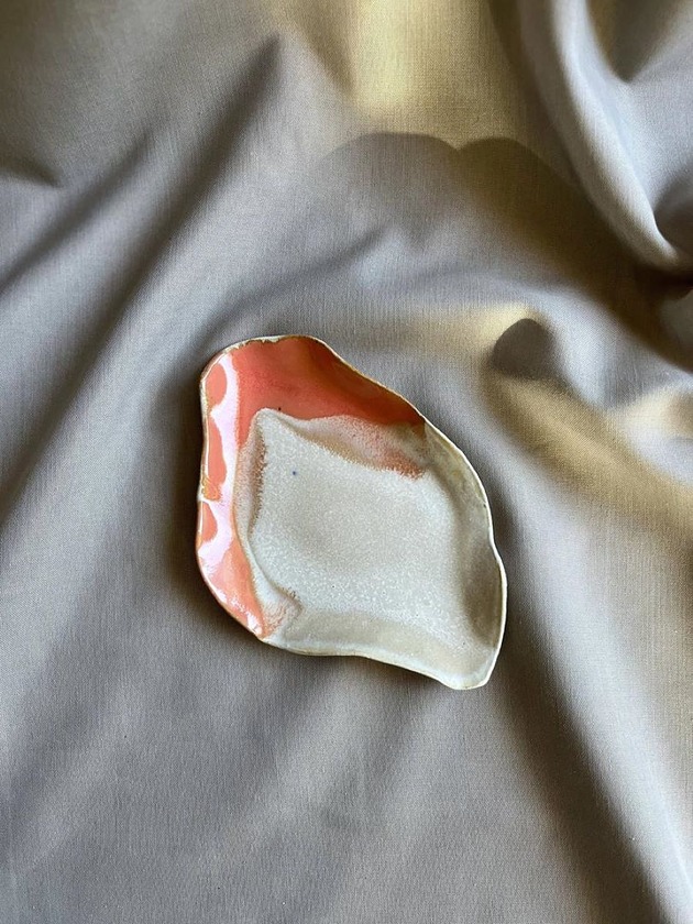 pojemniki na biżuterię Ceramiczna podstawka Flow 7