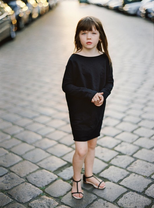 Sukienka oversized -girl black patkas