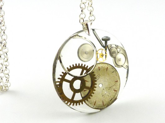 Steampunkowy wisior Scradeus