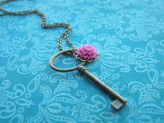 -50% Key - naszyjnik w torebce Not Only Paper