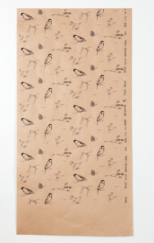 Drukowany papier pakowy - 5 różnych wzorów Studio Mini Forma