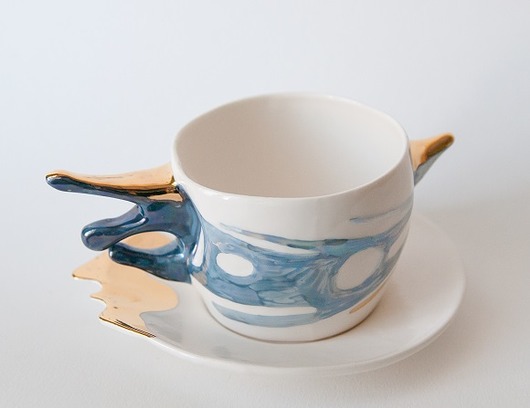 Filiżanka porcelanowa Splash Pangzi Ceramics
