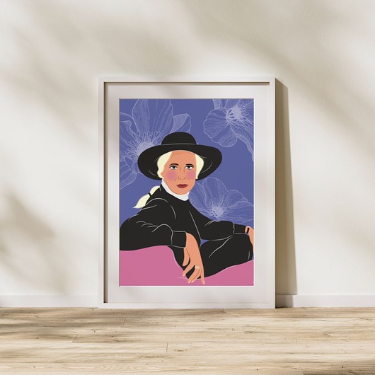 grafiki i ilustracje Plakat Osiecka