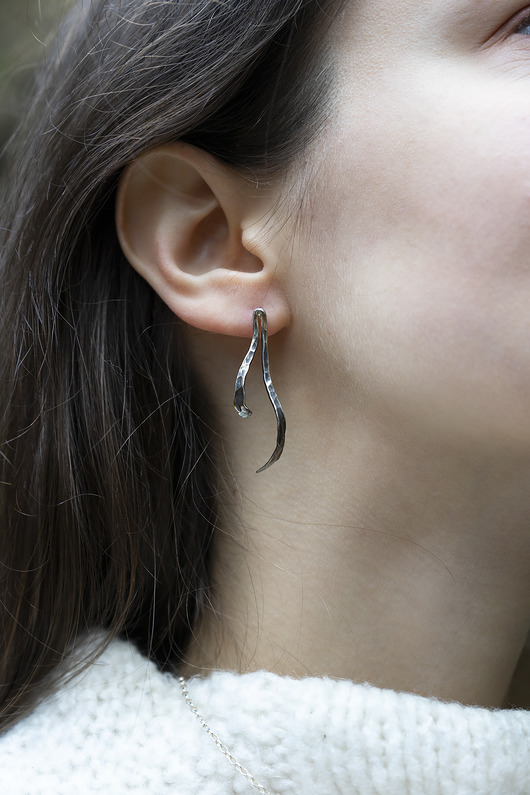 kolczyki srebrne Kolczyki srebrne SZADŹ No. 3