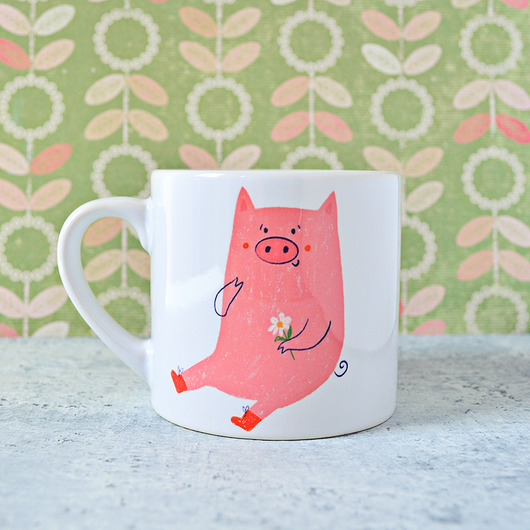 kubki Jesteś najfajniejszą świnką- mały kubek