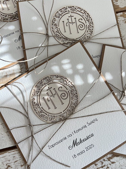 zaproszenia na komunię Najpiękniejsze personalizowane zaproszenia komunijne na komunię