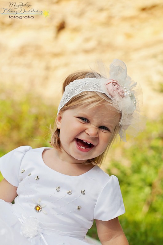 Opaska dla dziecka , SCHABBY CHIC ,headband. Fascynatory