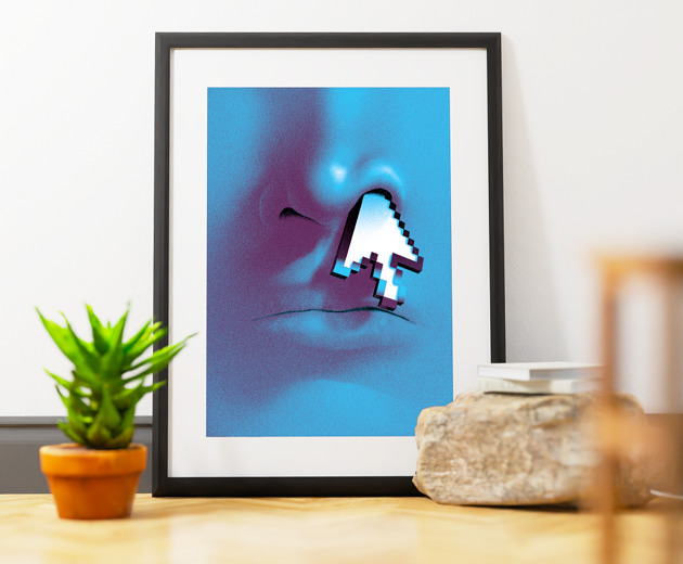 plakaty Plakat Nose Tomasz Woźniakowski Art Prints